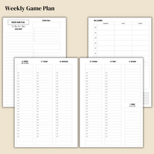 Load image into Gallery viewer, The WRITEOSAURUS 2023 Dated Planner PRINTABLE - Say Hello to Streamline Planning
