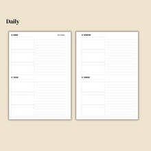 Load image into Gallery viewer, The WRITEOSAURUS 2023 Dated Planner PRINTABLE - Say Hello to Streamline Planning

